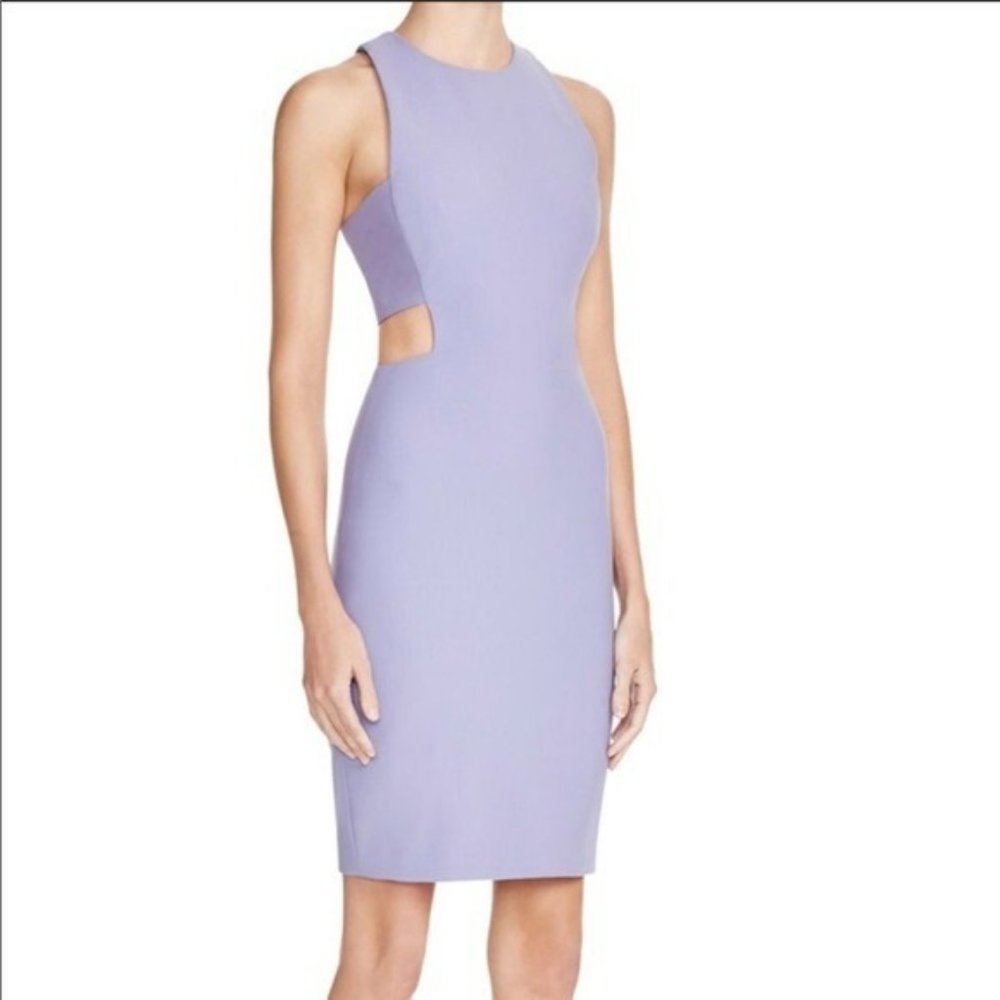 Elizabeth and James Lilac Purple Cutout Dress Size 0